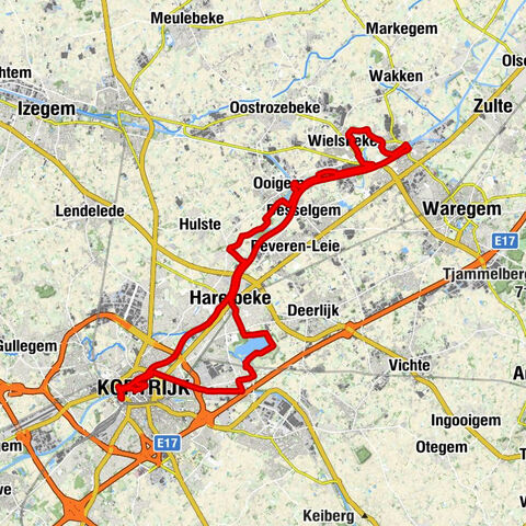 Kortrijk - Kuurne - Sint-Amanduskerk - Sint-Bavokerk