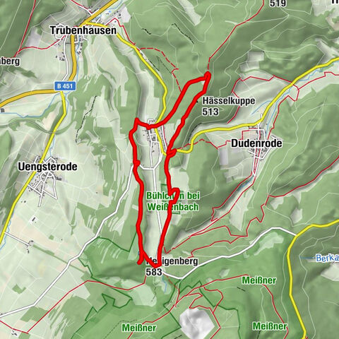 Premium path P8 Heiligenberg Bühlchen