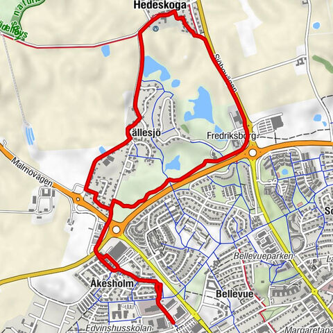 Källesjö - Hedeskoga kyrka - Ystad - Ystads kommun