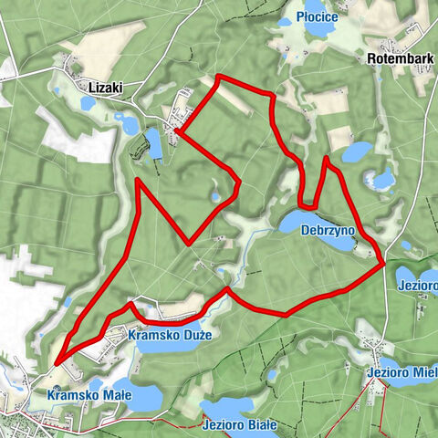 powiat kościerski - Dębrzyno