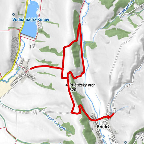 Prietrž - U Jakuba - Prietržský vrch - Buláňovci