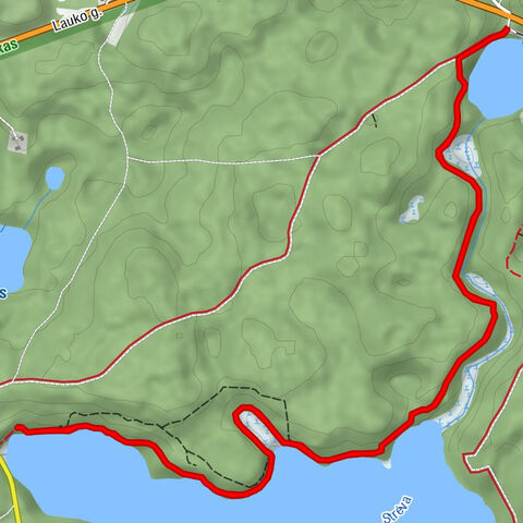 Strėva - Šaltinėlių kalnelis - Kalnelis - orchidėjų karalystė