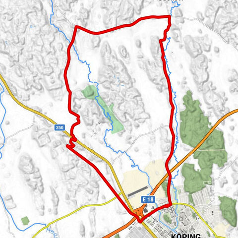 Köping - Malma kyrka - Kräggesta - Kindbro