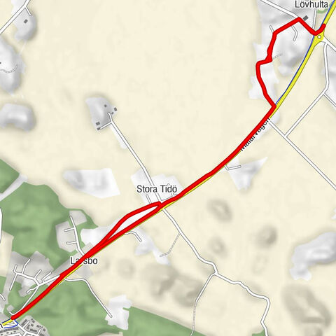 Lövhulta - Larsbo - Stora Tidö