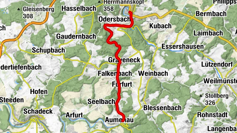 Canoe trip on the Lahn from Weilburg to Villmar-Aumenau (including ship tunnel)