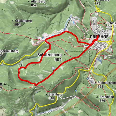 Zu den Schanzen im Kanzlersgrund
