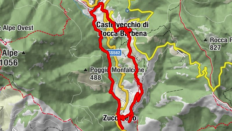 Castelvecchio di Rocca Barbena - Zuccarello, Ligurien/Italien