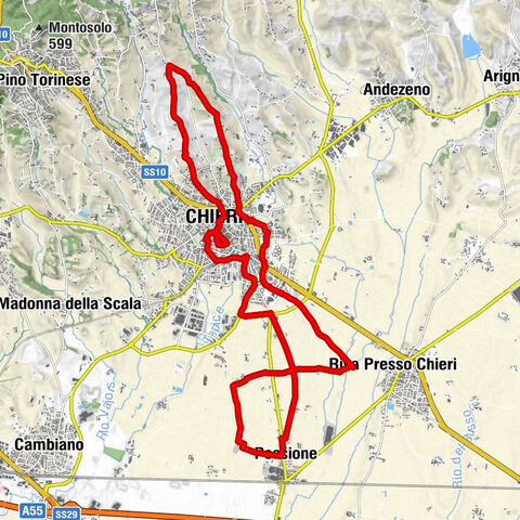 Cycloexcursion ride around Chieri (TO)