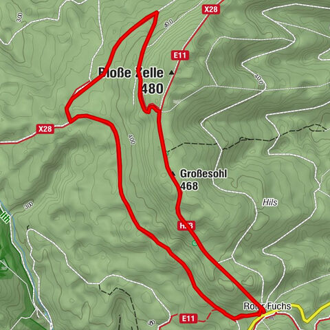 On the ridge trail to the Raabe Tower (Hz 3)