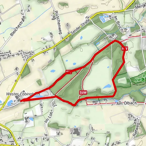 Schlossweg mit Querverbindung Hofweg