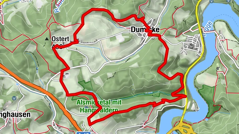 Drolshagen A4 Abwechslungsreich und erholsam