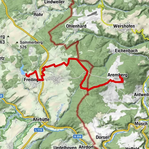 AhrSteig Etappe 2: Freilinger See - Aremberg 