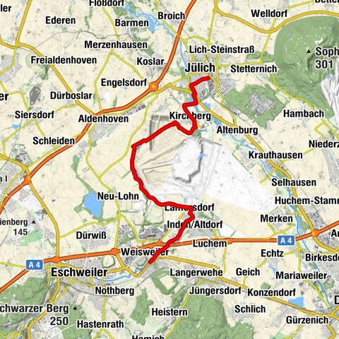 indeland: Entlang der renaturierten Inde