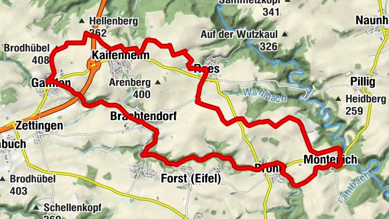 Eifelhöhen und Brohlbachtal