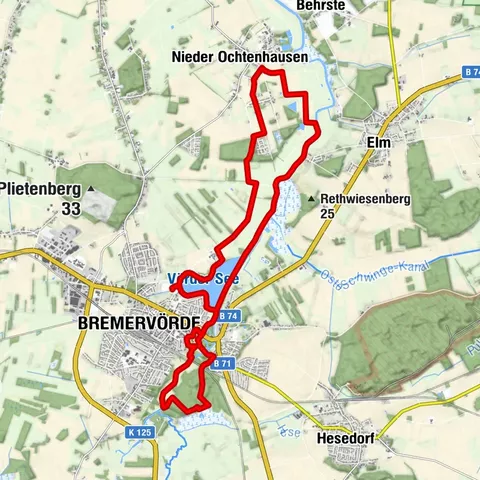 NORDPFAD Vörder See - Osteland 