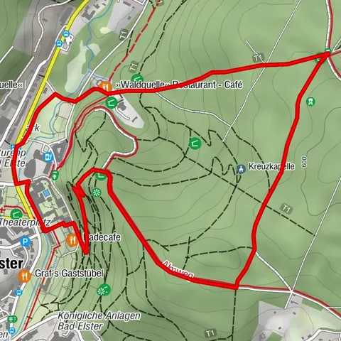 Genusswandern in Bad Elster 1: Terrainkurwege am Brunnenberg