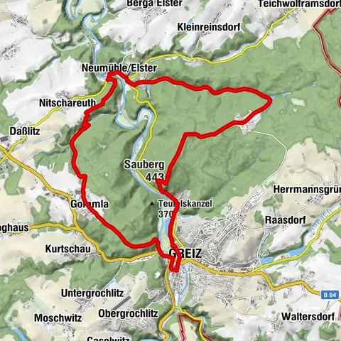 Rundwanderweg Greiz