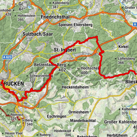 Blieskastel-Saarbrücken