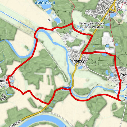 Schönebeck - Elbe, Wald und mehr
