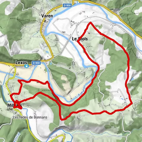 MTB route no.31 Larroque