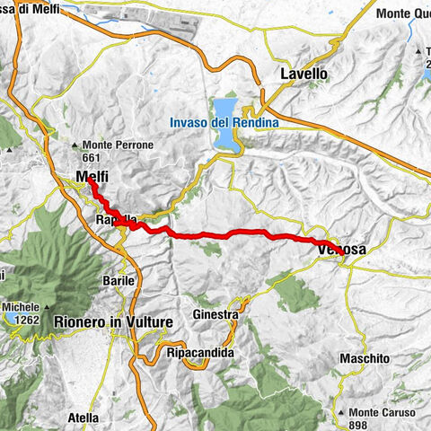 Venosa - Rapolla - Melfi