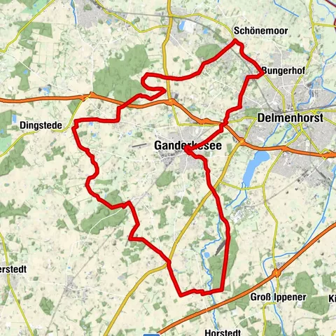 Kleeblattroute Ganderkesee