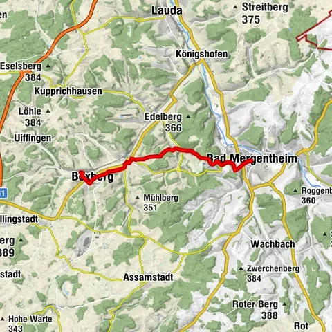 LT-M8 - Pilgern durchs Grünkernland zum Dom der Franken