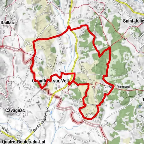 At the borders of Quercy