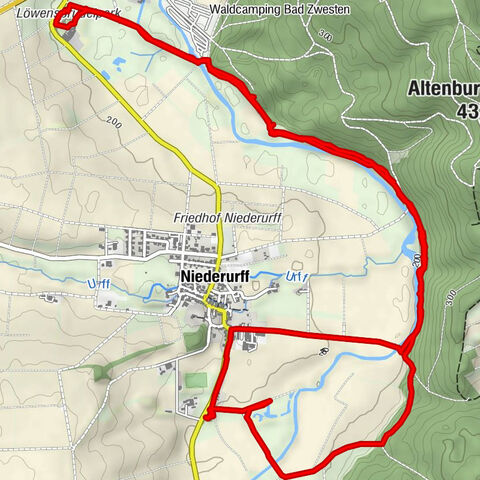 Bad Zwesten - Niederurff 