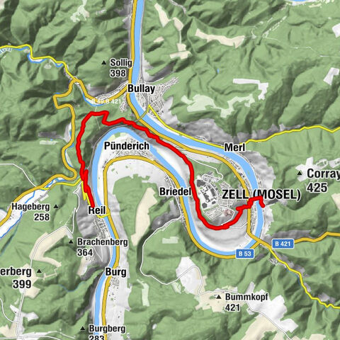 Moselsteig stage 14: Reil – Zell (Mosel)