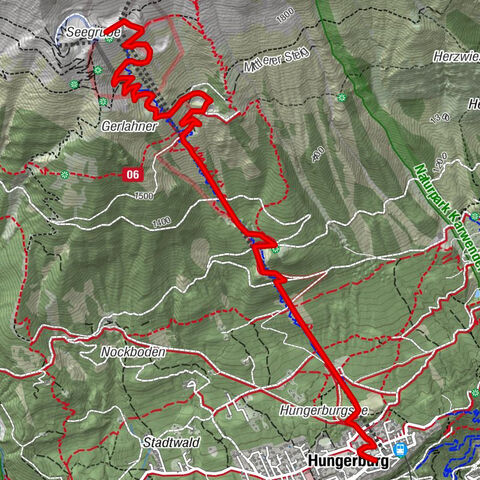Seegrube - Hungerburg