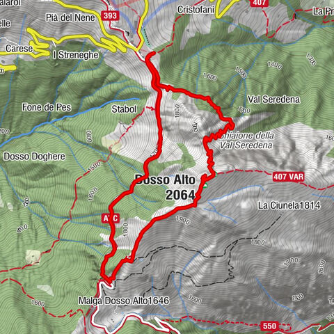 Traversata del Dosso Alto