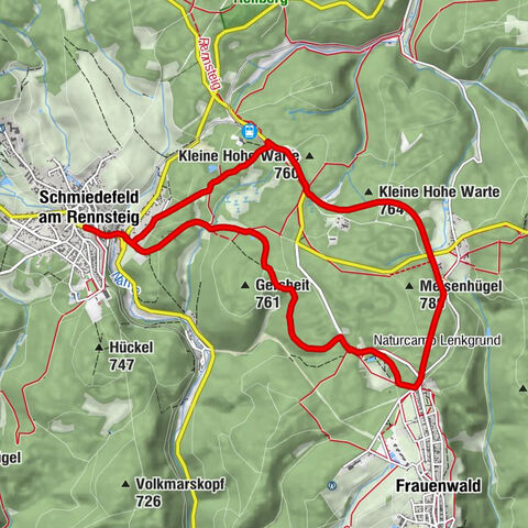 Circular route - Frauenwald - Thuringian Forest