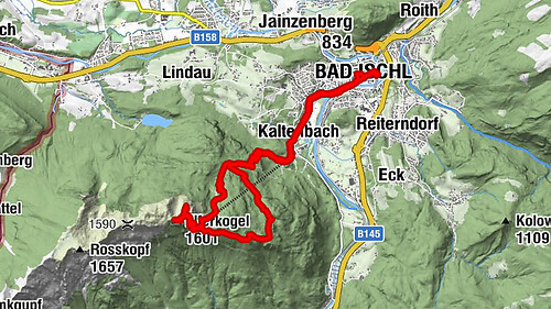 Salzkammergut: Schneestapfen zur Katrinalm