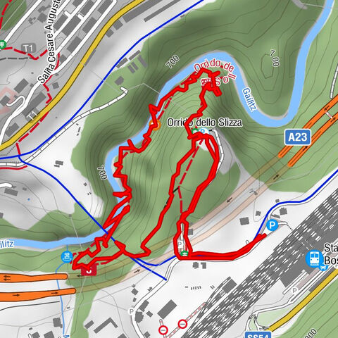 Orrido dello Slizza, Tarvisio, Italië