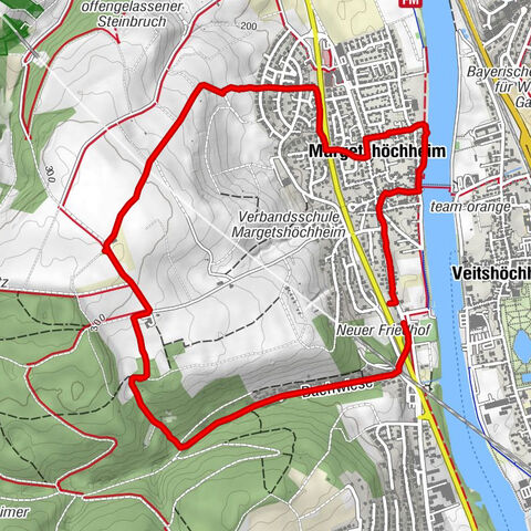 Margetshöchheim 6 Km Runde