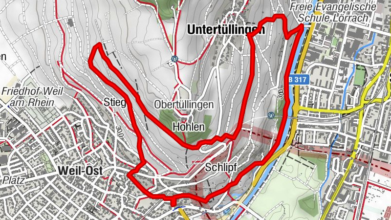 Streuobstkulturen des Tüllinger Berges