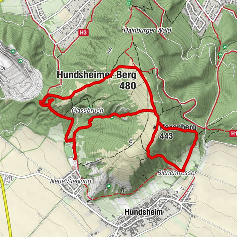 Hundsheimerberg - Angelos Touren